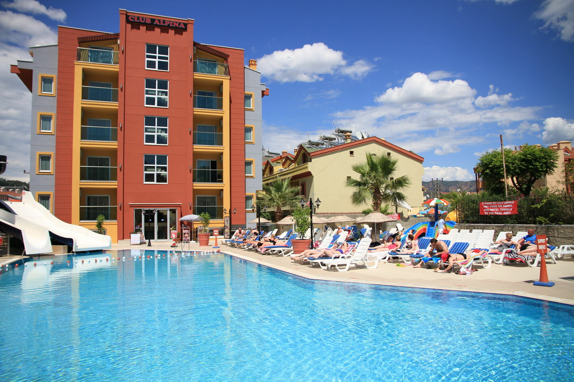 Club Alpina Hotel Marmaris Exterior foto